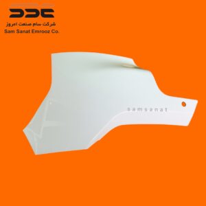 یال سپر عقب اطلس سفید چپ